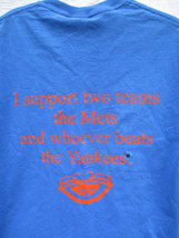 Gildan New York Ny Mets Baseball Men Size Medium Graphic T Shirt Rare Find Nwt - £12.12 GBP
