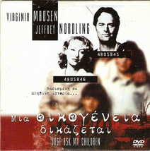 Just Ask My Children (Virginia Madsen, Jeffrey Nordling) Region 2 Dvd - £11.79 GBP