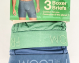 Fruit Of The Loom Fruitful Threads Mens 3pk Boxer Briefs Underwear XL Multi - £13.77 GBP