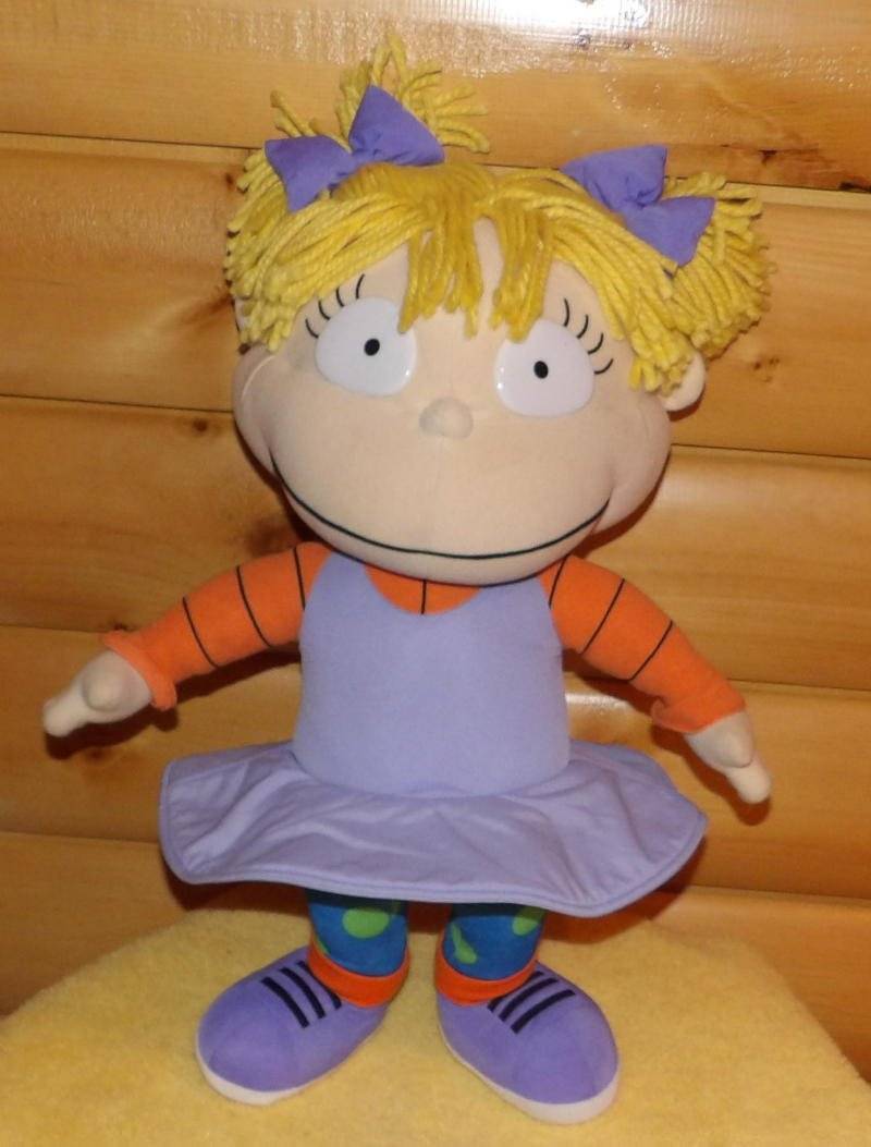 BIG SALE BIG Rugrats Plush 25" ANGELICA Sweet PlayMate WEE CARE - $13.95