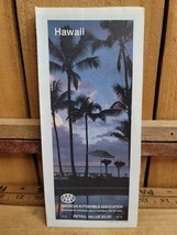  1991 AAA Hawaii Street Map Vintage - $12.23