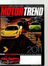 Motor Trend Magazine - November 2011 - £3.91 GBP