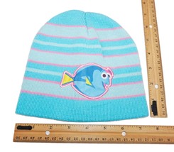 Disney Finding Dory Toddler Ages 1-3 Beanie Cap - Blue Stripe Torque Hat - £4.71 GBP