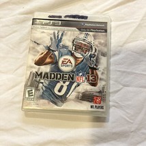 Madden Nfl 13 (Sony Play Station 3) PS3 Game Complete w/MANUAL - £2.92 GBP