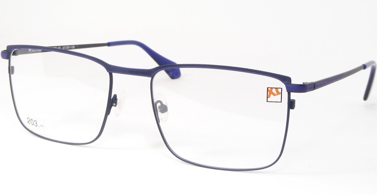 XL Von C-Zone X2503 60 Matt Blau Einzigartig Brille Rahmen Czone 61-20-150 - $135.82