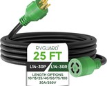 Rvguard 4-Prong, 25-Foot, 30-Amp Generator Extension Cord, Nema L14-30P/... - $82.97
