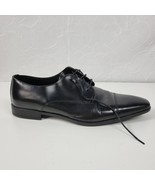 The Rail Stark Mens Dress Shoes Size 43 US 9.5 Black Leather Lace Up Oxf... - $32.38