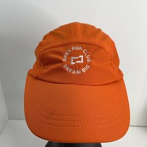 NWT Brex Run Club Dream Big  Headsweats Adjustable Hat  Unisex Orange - £11.82 GBP