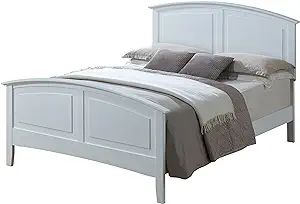 Glory Furniture Hammond Full Size Panel, White Bed Room Furniture, 50&quot; H... - $507.99