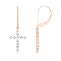 Authenticity Guarantee

ANGARA Natural 0.46 Ct Diamond Cross Dangle Earrings ... - £870.37 GBP