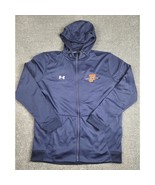 Under Armour Men&#39;s Medium Storm Fleece FZ Navy Full Zip Hoodie Sport Emb... - $475.37 MXN