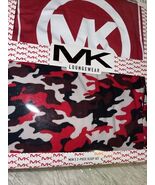 Michael Kors Men Two Piece Pajama Set Lounge Pants &amp; T Shirt RED Camo SZ... - $88.11