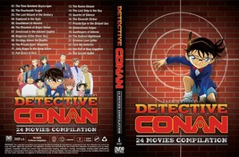 ANIME DVD~Detective Conan 24 in 1 Movie Collection~Eng sub&amp;All region+FREE GIFT - £26.94 GBP