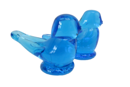 Vintage Ron Ray Glass Blue Bird of Happiness 1991and 1996 Handcrafted Signed. - £27.22 GBP