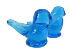 Vintage Ron Ray Glass Blue Bird of Happiness 1991and 1996 Handcrafted Signed. - £27.70 GBP