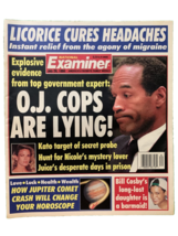 National Examiner Magazine July 26 1994 Bill Cosby, OJ Simpson VG Tabloid - $17.70