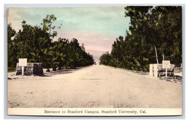 Campus Entrance Stanford University Stanford California CA UNP DB Postcard W5 - £3.91 GBP