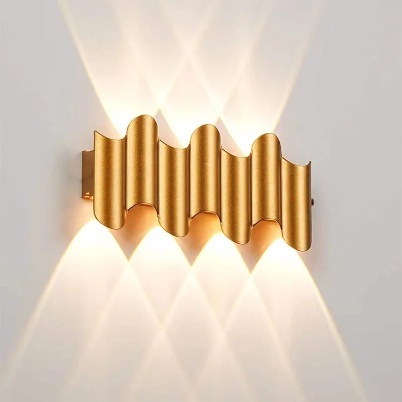 New arrived Led Wall Lamp Indoor Stair Light Fixture side Loft Living Room Up Do - £148.22 GBP