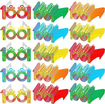 200 Pieces &quot;100&quot; Days of School Party Paper Glasses Bulk - 100th Day Glasses - £24.22 GBP