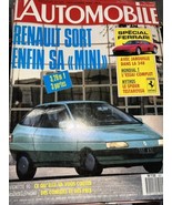 L’automobile Magazine Renault Mini Ferrari 348 Japan GP  France November... - $12.50