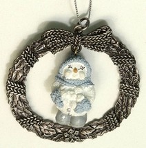 Snow Buddies Snowball Pewter Ornament - £15.08 GBP