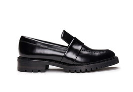 Vegane Schuhe Flach Loafer Mokassin mit prominenten Sohle atmungsaktiv g... - £98.55 GBP