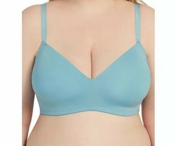 Kindly Yours ~ Women&#39;s Size 32D ~ Wire Free ~ T-Shirt ~ Teal Colored Bra - £11.72 GBP