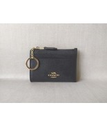 Coach Mini Skinny ID zip Card Case in cross grain Leather FREE Shipping ... - $1,723.22 MXN