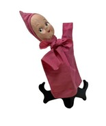 Pixie Hand Puppet Hospital Pal “Pinkie the Pixie” Pink Cloth Handmade VT... - $19.00