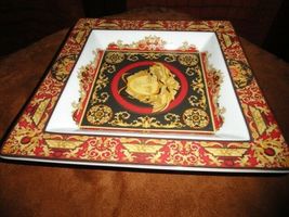 Versace Medusa  Large Size 8.75" Square Tray image 3