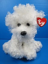 TY Classic Willow Bichon Frise Plush Dog 9&quot; w/Tag Realistic - $25.00