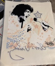 Original Elvis The King Of Rock And Roll Iron On Transfer For Tshirt - $6.79