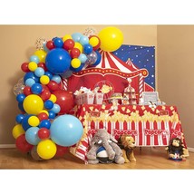 110Pc, 3 Sizes  Circus Arch Kit &amp; Garland For Carnival Party Decorati - £29.87 GBP