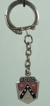 Vintage Ford Shield Keychain Key Ring  - £22.68 GBP