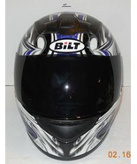 Bilt ECE/22-05 DOT Motorcycle Full Helmet Blue Size Small - $1,422.66 MXN