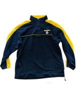 Mens Official NFL PITTSBURGH STEELER’S Fleece Jacket Name Logo 1XL ¼  Zi... - $12.82
