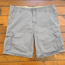 UNION BAY Cargo Shorts Pockets Work Outdoor Hiking Gray Men&#39;s Size 42 - $12.82