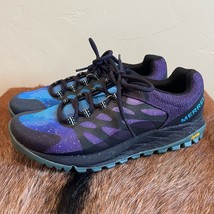 Merrell Antora 2 Galactic Shoes Womens 7 Purple Lace Up Trail Running Sn... - $45.59