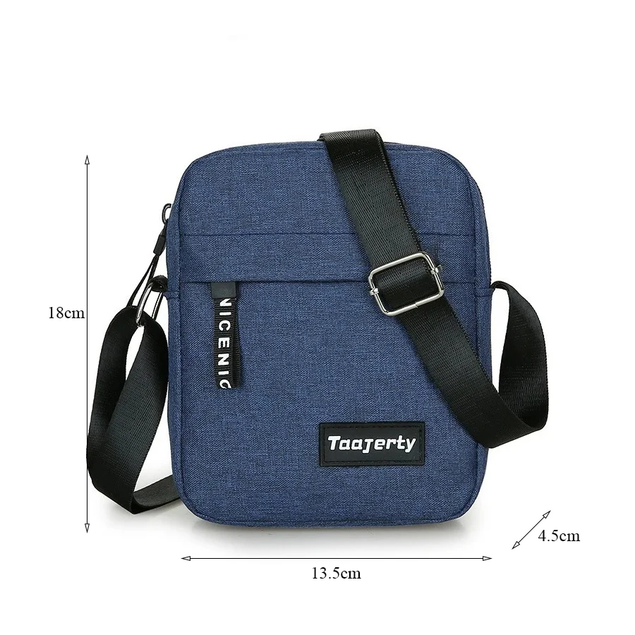  chest bag for men handbags solid color messenger phone wallet bag mini nylon crossbody thumb200