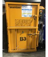 BRAMIDAN Model B3 Cardboard Box Baler Compactor Recycler 110volt - $2,100.00