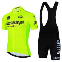 New Tour De Giro D&#39;ITALIA Cycling Jersey Set Summer Cycling Clothing MTB Bike Cl - £88.88 GBP