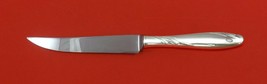 Willow by Gorham Sterling Silver Steak Knife Serrated HHWS Custom 8 1/2&quot; - £62.66 GBP