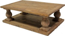 Coffee Table Cocktail Natural Pine - £1,541.95 GBP