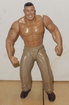 1999 Jakks Wwf Rocky Maivia Off The Mat Action Figure Wwe Wcw Awa - £11.53 GBP