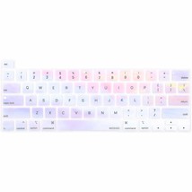 MOSISO Keyboard Cover Silicone Skin Compatible with MacBook Pro 13 inch M2 2022, - £12.52 GBP