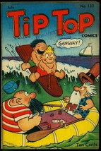 Tip Top Comics #132 1947-SURF BOARD-CARD Game COVER- VG/FN - £51.78 GBP