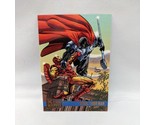 DC Versus Marvel Trading Card Steel Iron Man 1995 Fleer Skybox #62 - $9.89