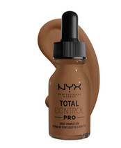 NYX Professional Makeup Total Control Pro Drop Foundation Cappuccino. W/No box - £12.53 GBP