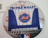 New York Mets Tri Fold Wallet NEW 2012 Official MLB Concept One Accessories - £15.78 GBP