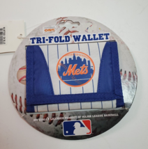 New York Mets Tri Fold Wallet NEW 2012 Official MLB Concept One Accessories - £15.44 GBP